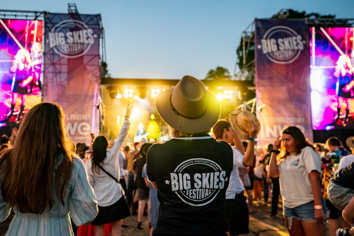 Hire & Production Big Skies Festival 2023 Brisbane Sound Group