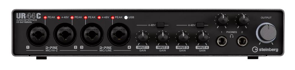 Steinberg UR44C USB 30 Audio Interface Includes Cubase AI DAW
