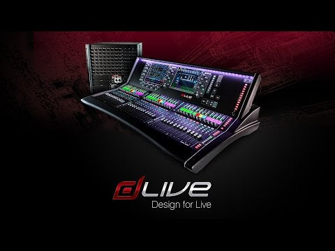 Allen & Heath DLIVE-DM64 Mixrack 128 X 64 I/O, 64/32 XLR, 1 X PSU, ME ...