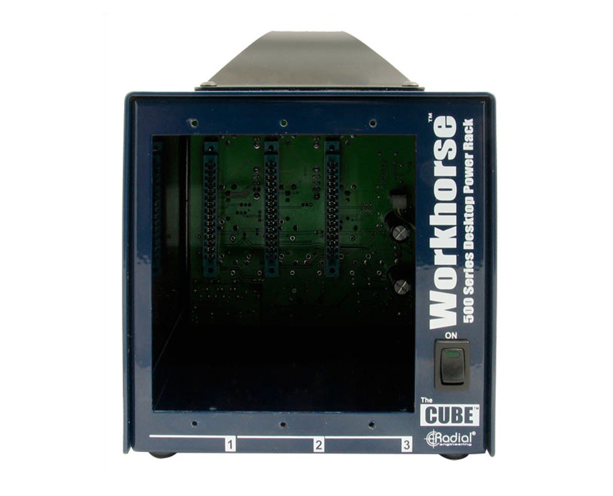 Radial CUBE 3 Slot Power-Rack Desktop Format 500Ma Power Supply ...