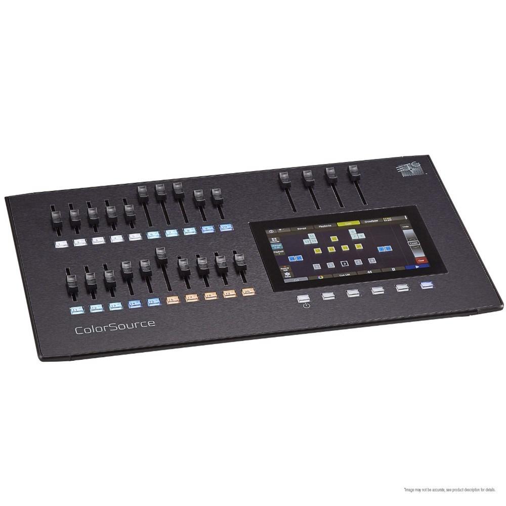 ETC CS20AV ColorSource 20 Console 20 Faders 40 Channels Or Devices Net ...